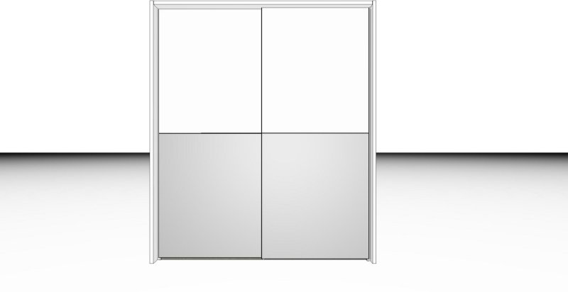 Nolte German Furniture Nolte Mobel - Concept me 310 3520031 - Sliding Door wardrobe with 2 Doors