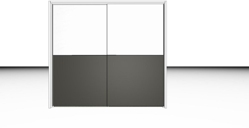 Nolte German Furniture Nolte Mobel - Concept me 310 3524031 - Sliding Door wardrobe with 2 Doors