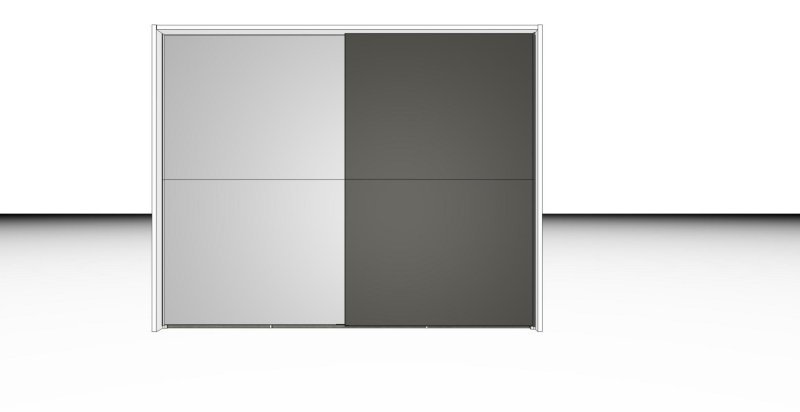 Nolte German Furniture Nolte Mobel - Concept me 310 3528021 - Sliding Door wardrobe with 2 Doors