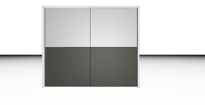 Nolte German Furniture Nolte Mobel - Concept me 310 3528031 - Sliding Door wardrobe with 2 Doors