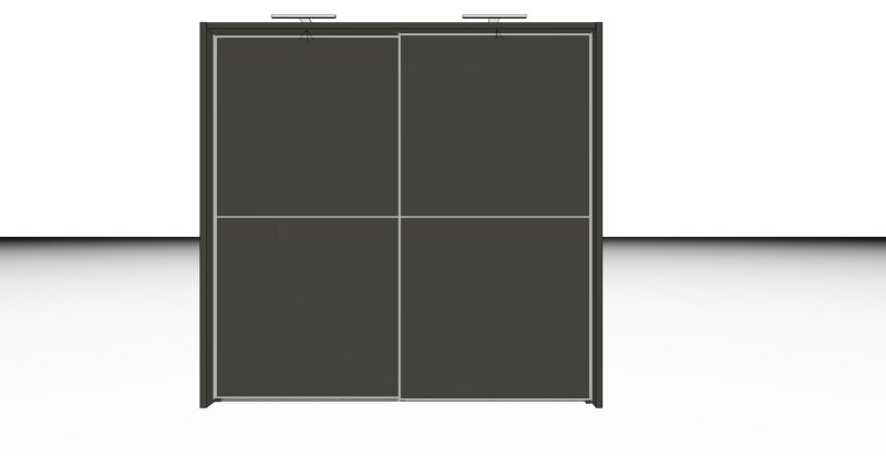 Nolte German Furniture Nolte Mobel - Marcato 2.0 - 3820071- 2 Door Sliding Wardrobe