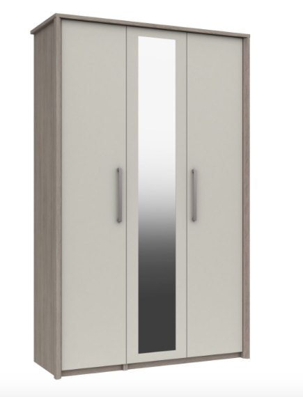 Premium British Collection Premium British Collection Aruba Tall 3 Door Robe with Mirror