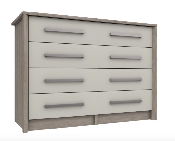 Premium British Collection Premium British Collection Aruba 4 Drawer Double Chest