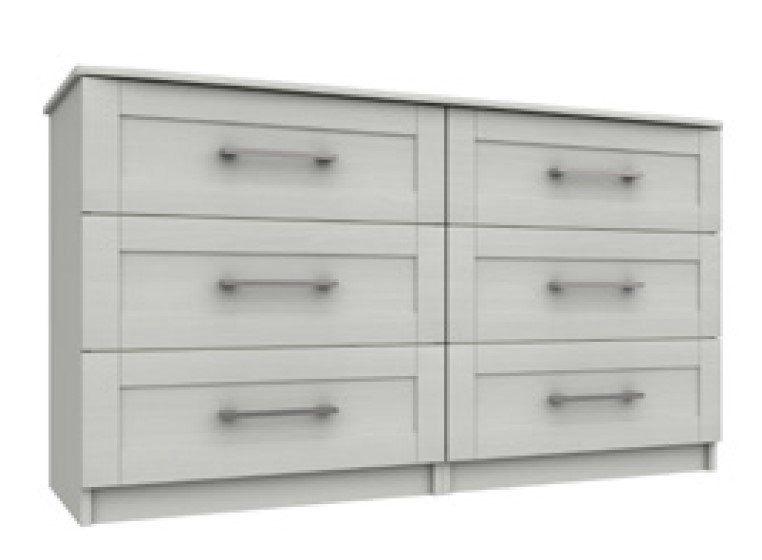 Premium British Collection Premiun British Collection Andantino 3 Drawer Double Chest