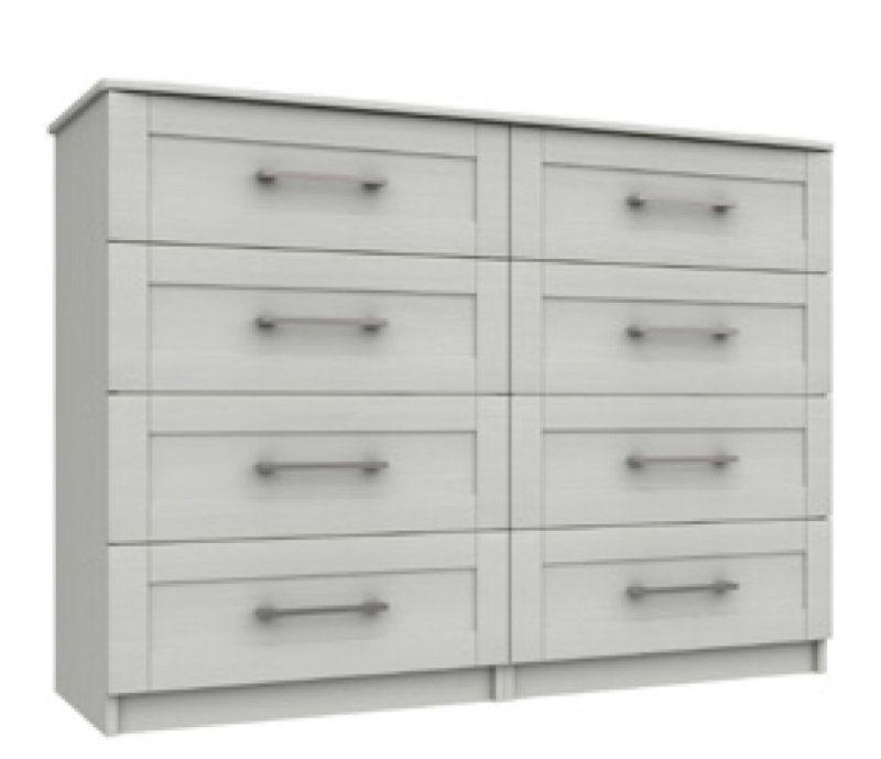 Premium British Collection Premiun British Collection Andantino 4 Drawer Double Chest