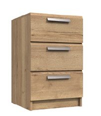 Premium British Collection Premiun British Collection Watkins 3 Drawer Bedside