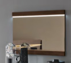Saltarelli Mobili Saltarelli Emozioni Walnut Dresser Mirror