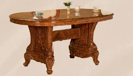 Saltarelli Mobili Saltarelli Versailles Walnut Fix Dining Table