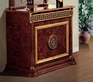 Saltarelli Mobili Saltarelli Atena Walnut 2 Doors Sideboard