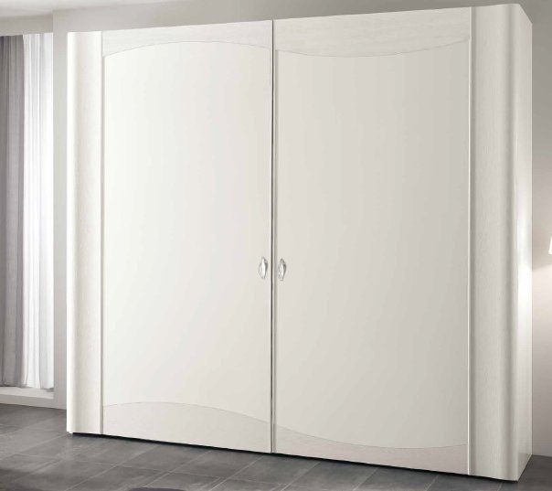 Saltarelli Mobili Saltarelli Diadema 2 Door Wooden Sliding Wardrobe with Flush Mounted.