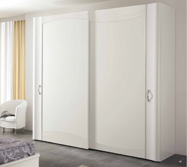 Saltarelli Mobili Saltarelli Diadema 2 Door Wooden Sliding Wardrobe.