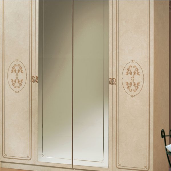 Saltarelli Mobili Saltarelli Florence Ivory 4 Door Wardrobe