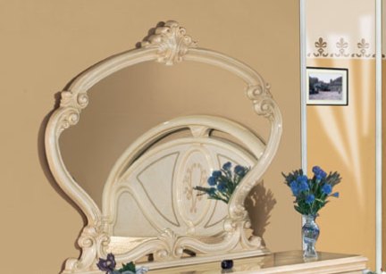 Saltarelli Mobili Saltarelli Florence Ivory 4 Door Mirror