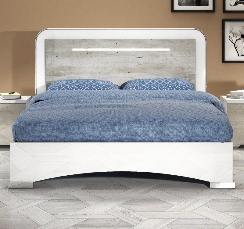 San Martino Italy San Martino Chantal Bed With LED Light