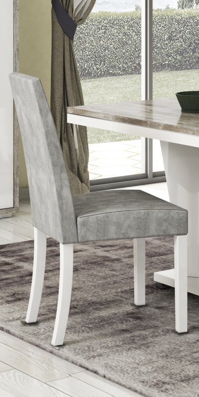 San Martino Italy San Martino Kronos Fabric Dining Chair