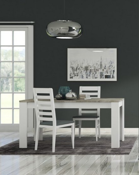 San Martino Italy San Martino Dylan  Rectangular Fixed Dining Table