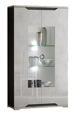 San Martino Italy San Martino Mistral 2 Door Display Cabinet With LED Lights