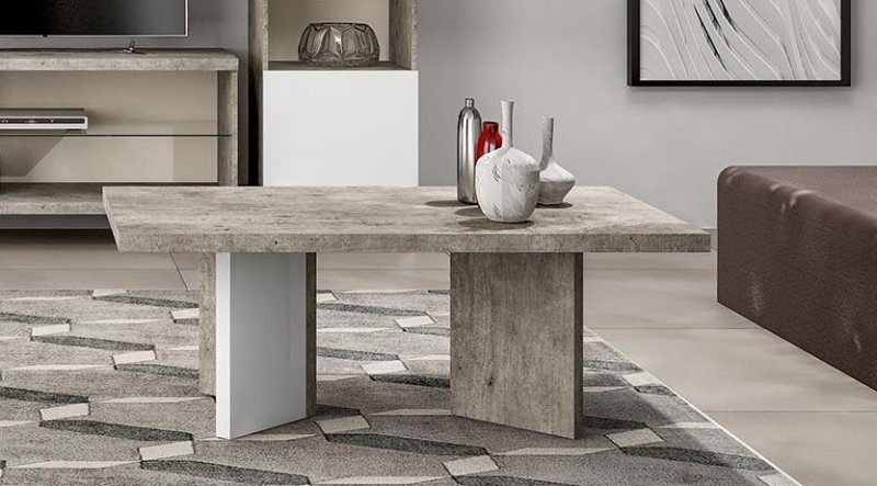 Status SRL Italy Status Treviso Grey Coffee Table