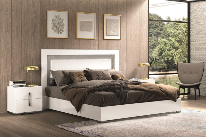 STATUS MARA WHITE BED