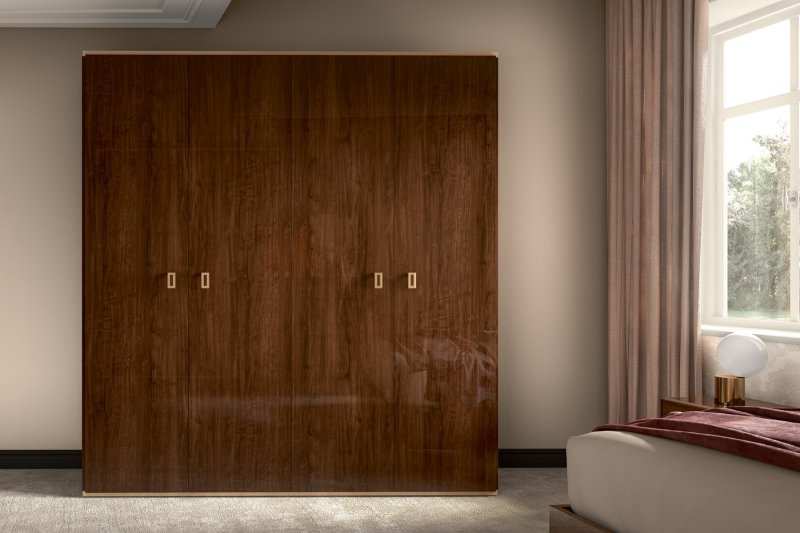 Status SRL Italy Status Eva Walnut Wardrobes