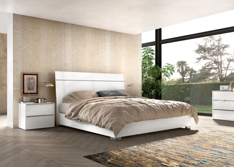 Status SRL Italy Status White Luna Bed