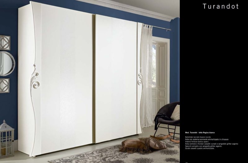 Tuttomobili Italy Tuttomobili Turandot Sliding Wardrobe