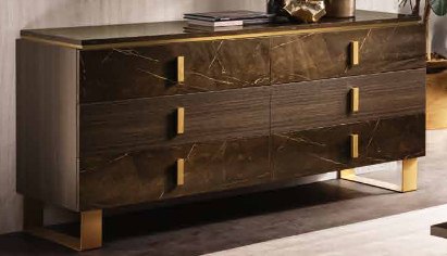 Arredoclassic Arredoclassic Adora Essenza 6 Drawer Dresser