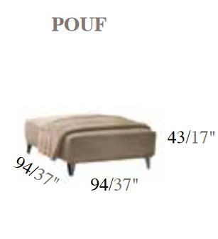 Arredoclassic Arredoclassic Ambra Pouf