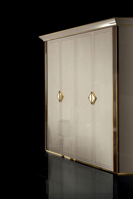 Arredoclassic Adora Arredoclassic Diamante 4 Door Wardrobe