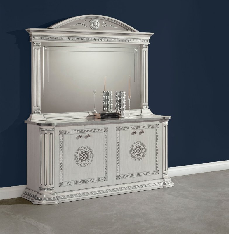 Accadueo H2O H2O Design Aurora White-Silver Buffet