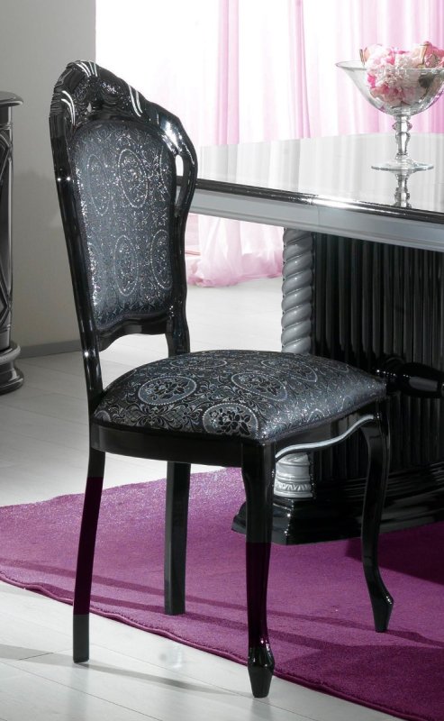 Ben Company Ben Company New Venus Black & Silver New Chair