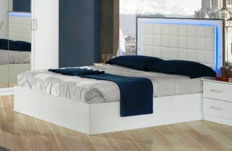 Ben Company Ben Company Ambra White Bed