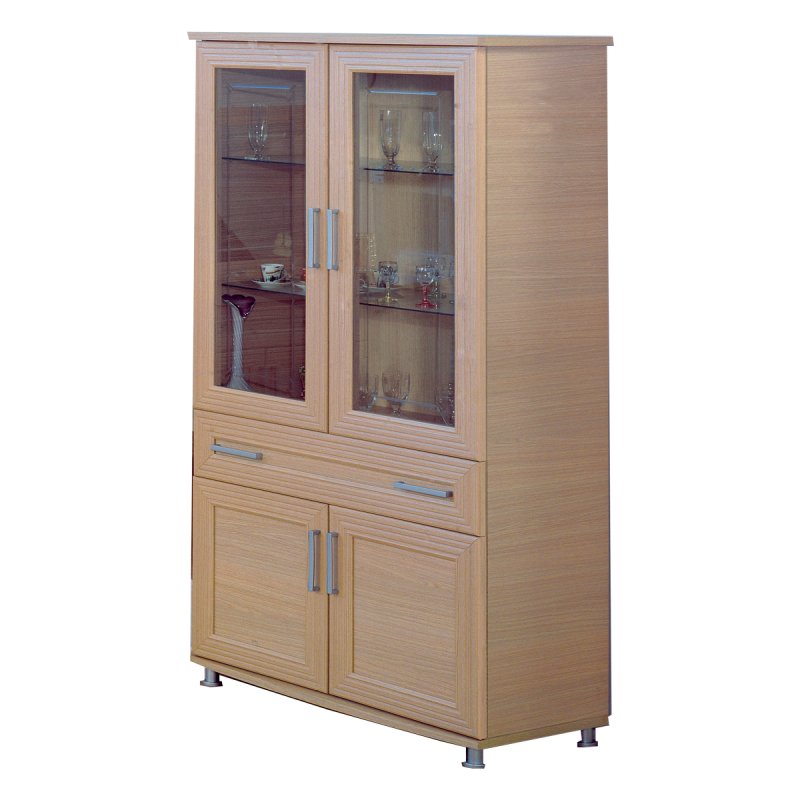 Ben Company Ben Company Sonia Light Oak 2 Door Vitrine