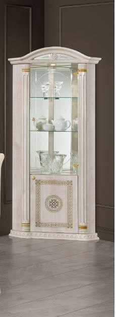 Accadueo H2O H2O Design Aurora Beige and Gold Corner Unit