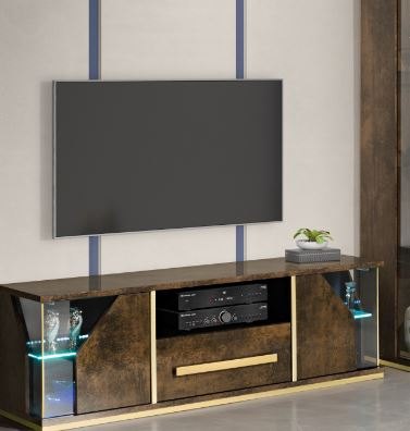 Accadueo H2O H2O Design Desiree Bronze Gold TV Unit