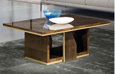 Accadueo H2O H2O Design Desiree Bronze Gold Coffee table