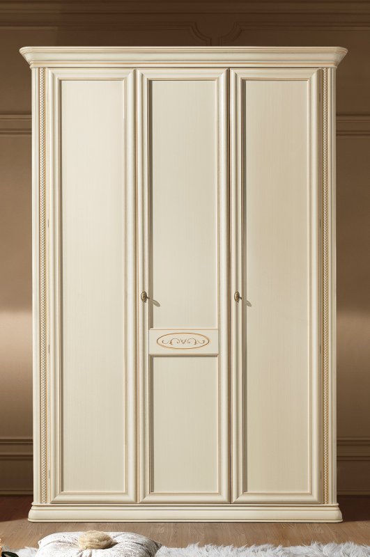 Camel Group Camel Group Siena Ivory 3 Door Wardrobe