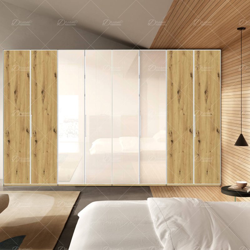 Wiemann German Furniture Wiemann All In hinged-door wardrobe of width 400cm