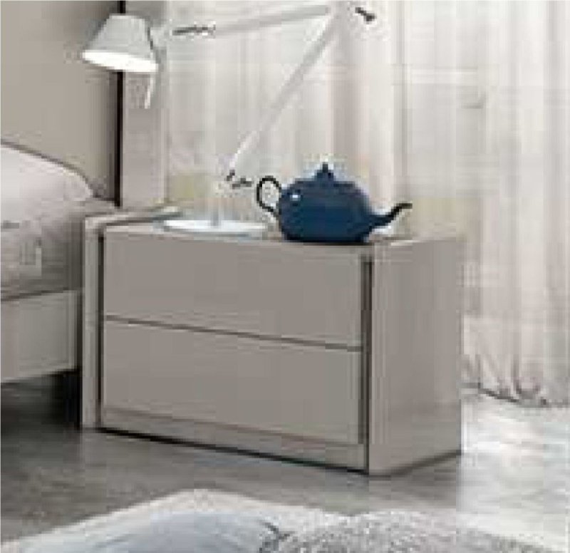 Tuttomobili Italy Tuttomobili Ana 2 Drawers Night Stand