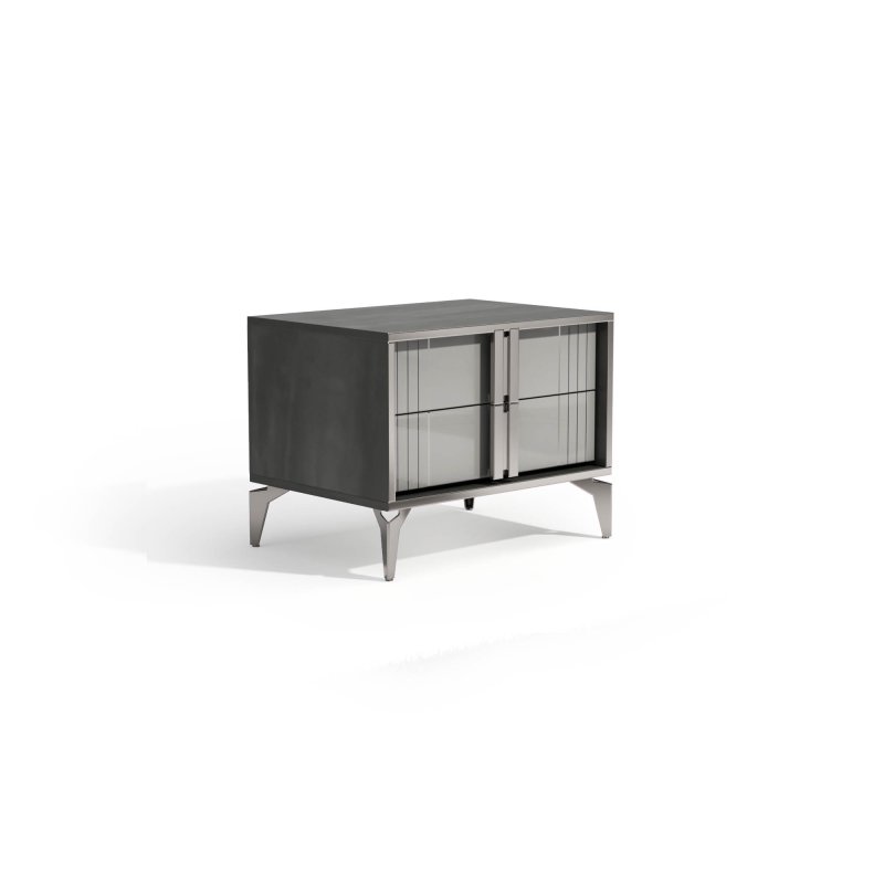 Tuttomobili Italy Tuttomobili Ruby 2 Drawers Night Stand