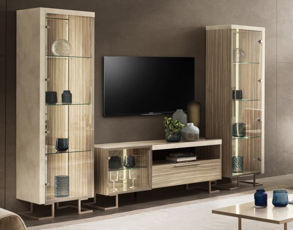 Arredoclassic Arredoclassic Adora Luce Light TV Set Composition 15