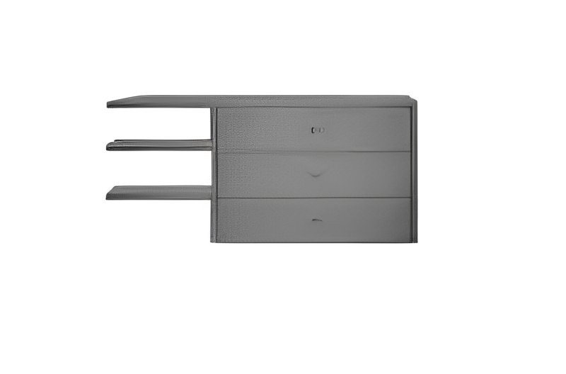 Arredoclassic Arredoclassic Adora Luce Light Inside Drawers Unit With Shelves W 129cm x D 55.5cm x H 58cm