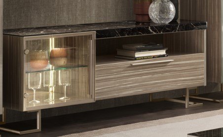 Arredoclassic Arredoclassic Adora Luce Dark TV Cabinet