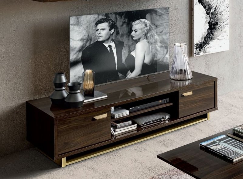 Camel Group Camel Group Volare Walnut Finish TV Cabinet