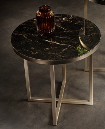 Arredoclassic Arredoclassic Adora Luce Dark Lamp Table H47cm