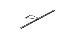 Wiemann German Furniture LED Line Light 2 items W 60cm x H 6cm x D 19cm