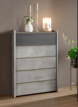 Accadueo H2O H2O Design Sole 5 Drawers Chest