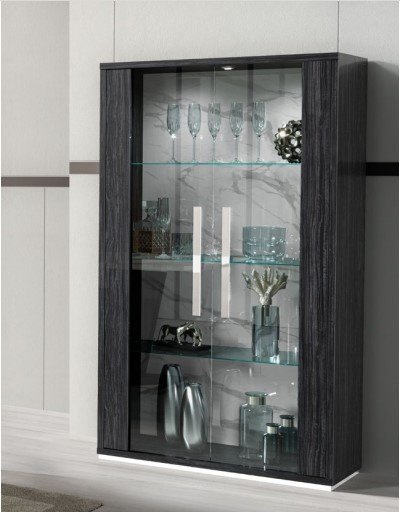 Accadueo H2O H2O Design Christine 2 Doors Tempered Glass Sides-Doors Vetrine