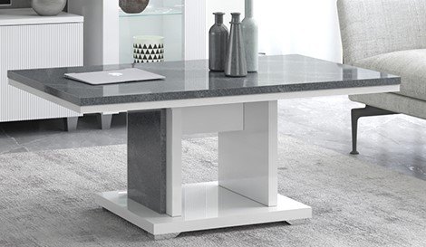 San Martino Italy San Martino Elite Grey Top Coffee Table A