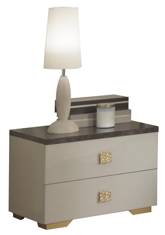 San Martino Italy San Martino Ruby 2 Drawers Bedside Table